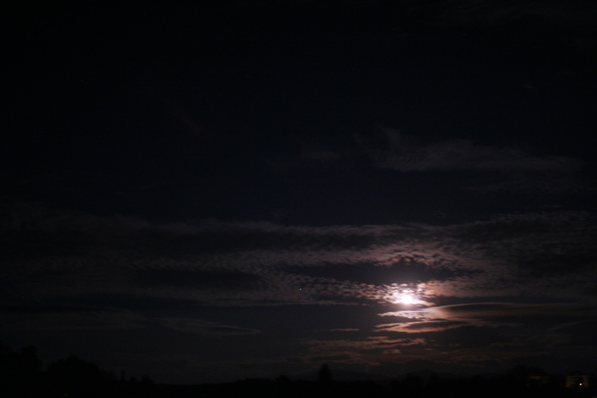 Mond und Jupiter