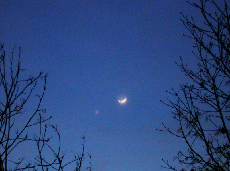 Mond Venus