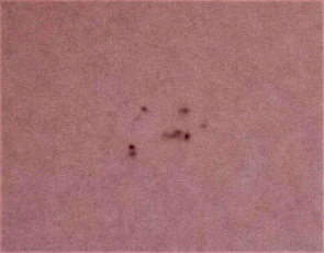 Sonnenfleck 2009