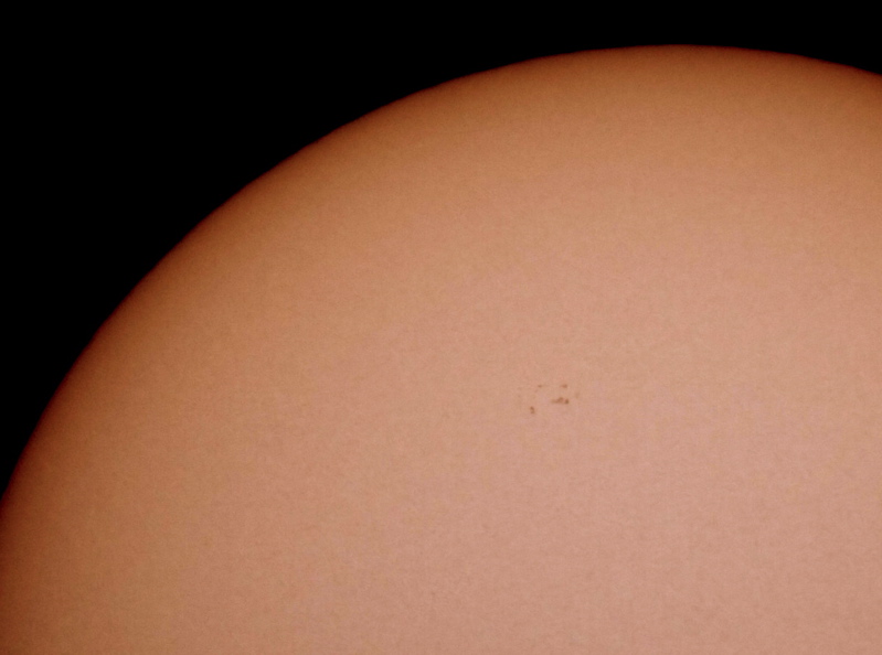 Sonnenfleck 2009