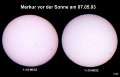 Merkur vor der Sonne