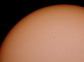 Sonnenfleck 2009